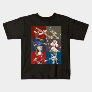 Warriors of light 2.0 Kids T-Shirt